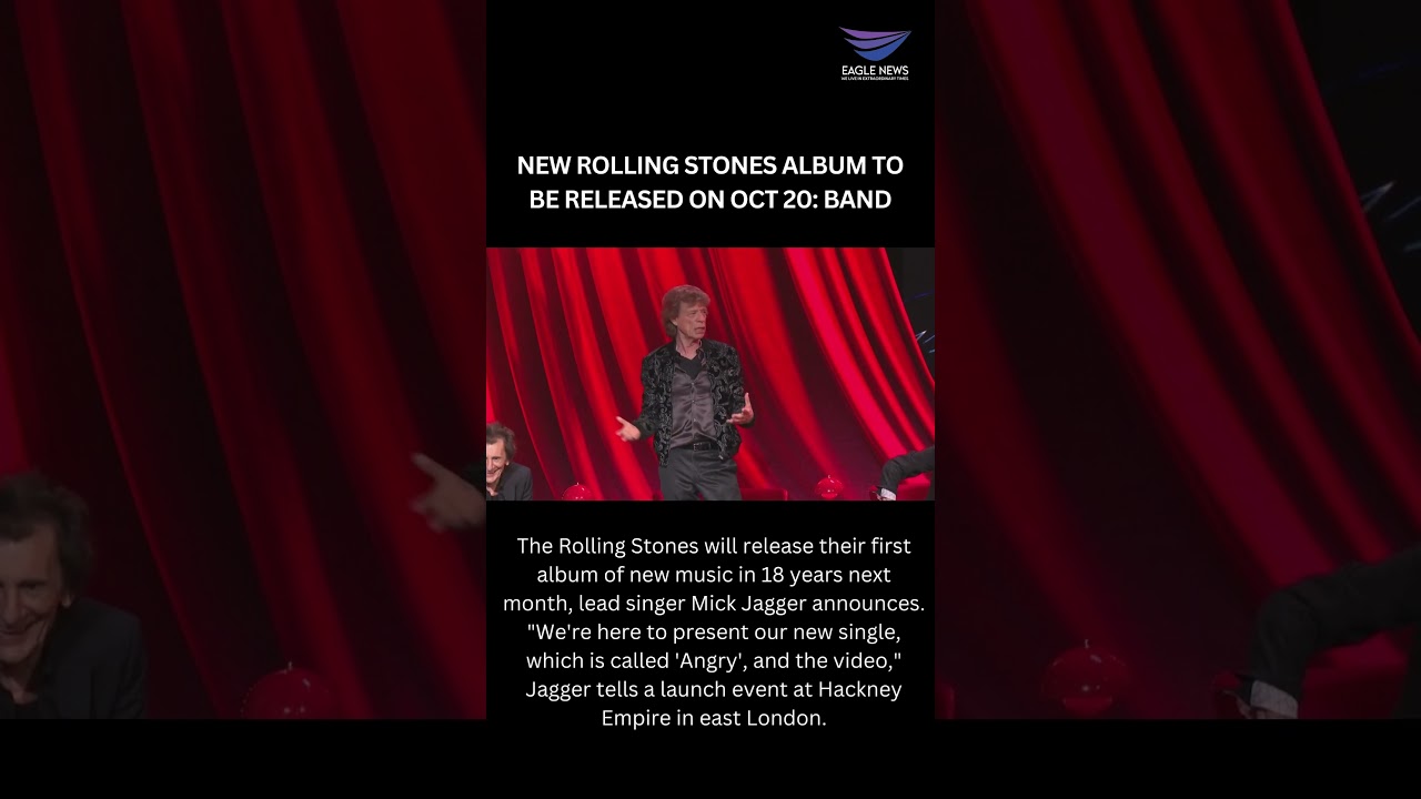 New Rolling Stones album to be released on Oct 20: band