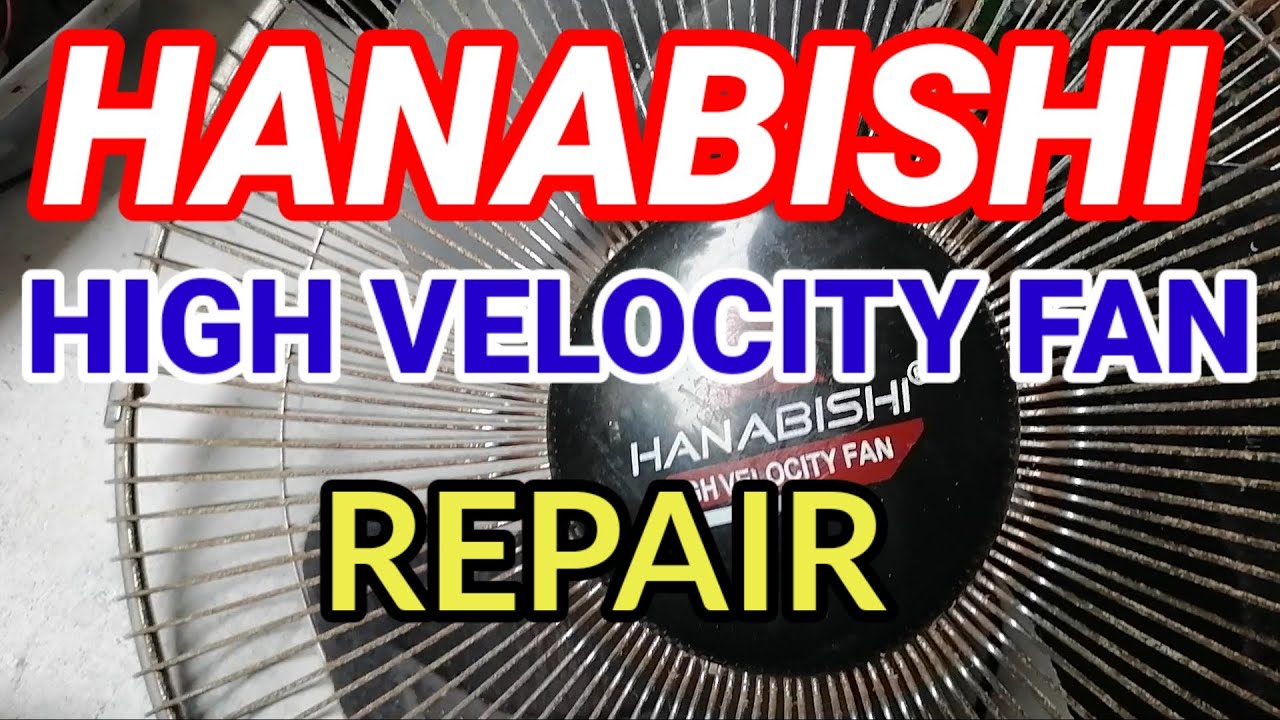 Ремонт высокоскоростных вентиляторов HANABISHI