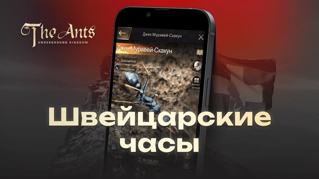 Джек-Швейцарские часы или Джек Муравей-Скакун. Полный разбор и обзор