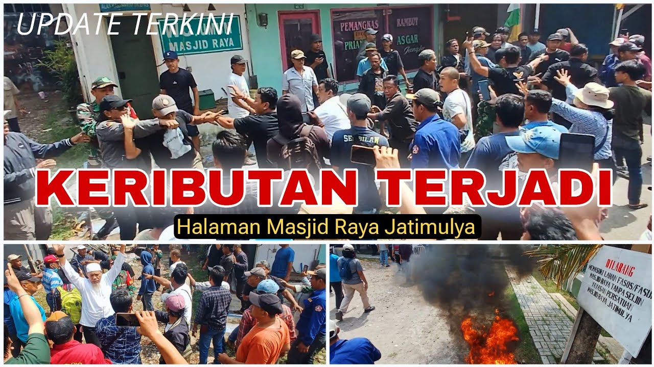 Pecah❗️Konflik Sengketa Lahan Masjid Raya Jatimulya vs Pihak Kelurahan‼️@KANGDEDIMULYADICHANNEL 