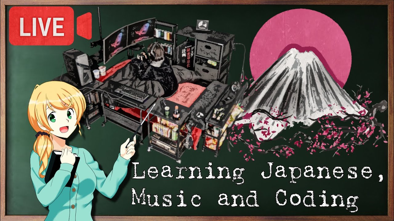 Self-Improvement Stream! Learning Japanese, Music Theory and Coding | Day 9