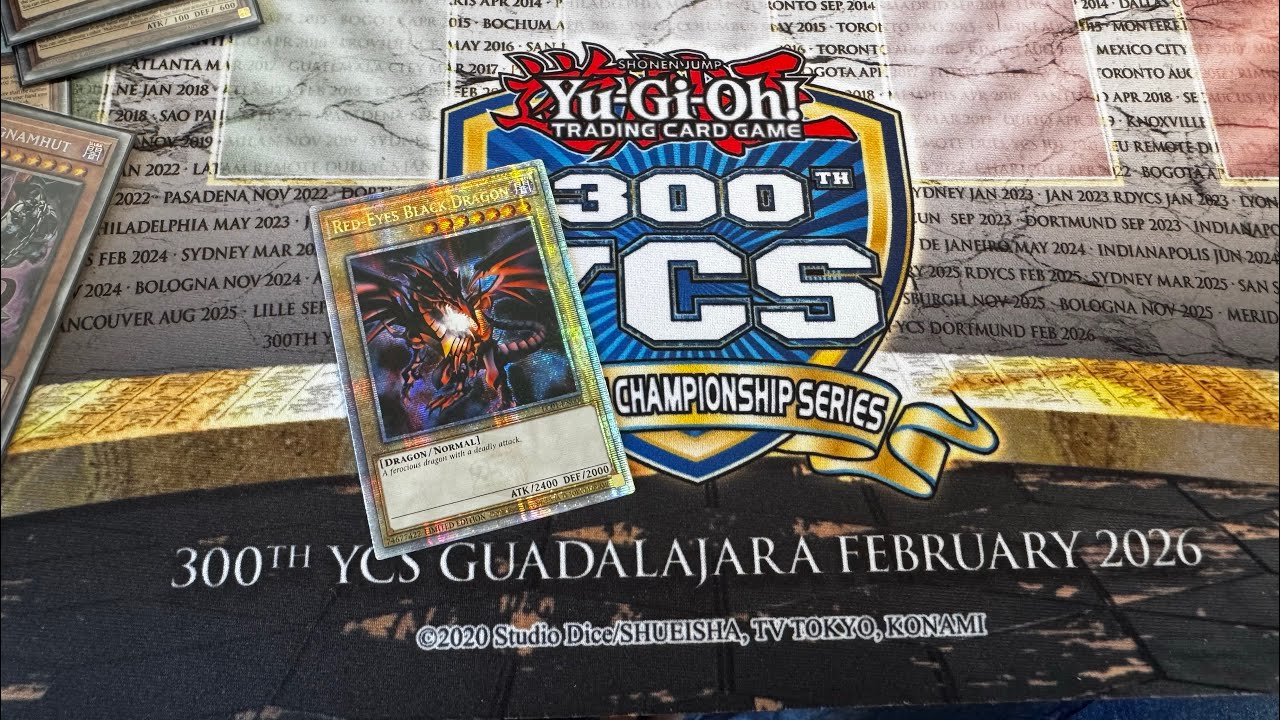 El Deck Profile Red Eyes-Primite que jugué en la YCS 300 en Guadalajara 