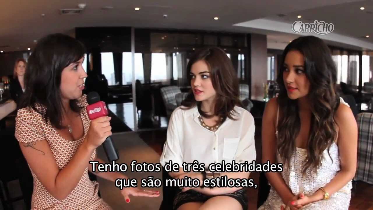 Lucy Hale e Shay Mitchell falam sobre compras e moda!