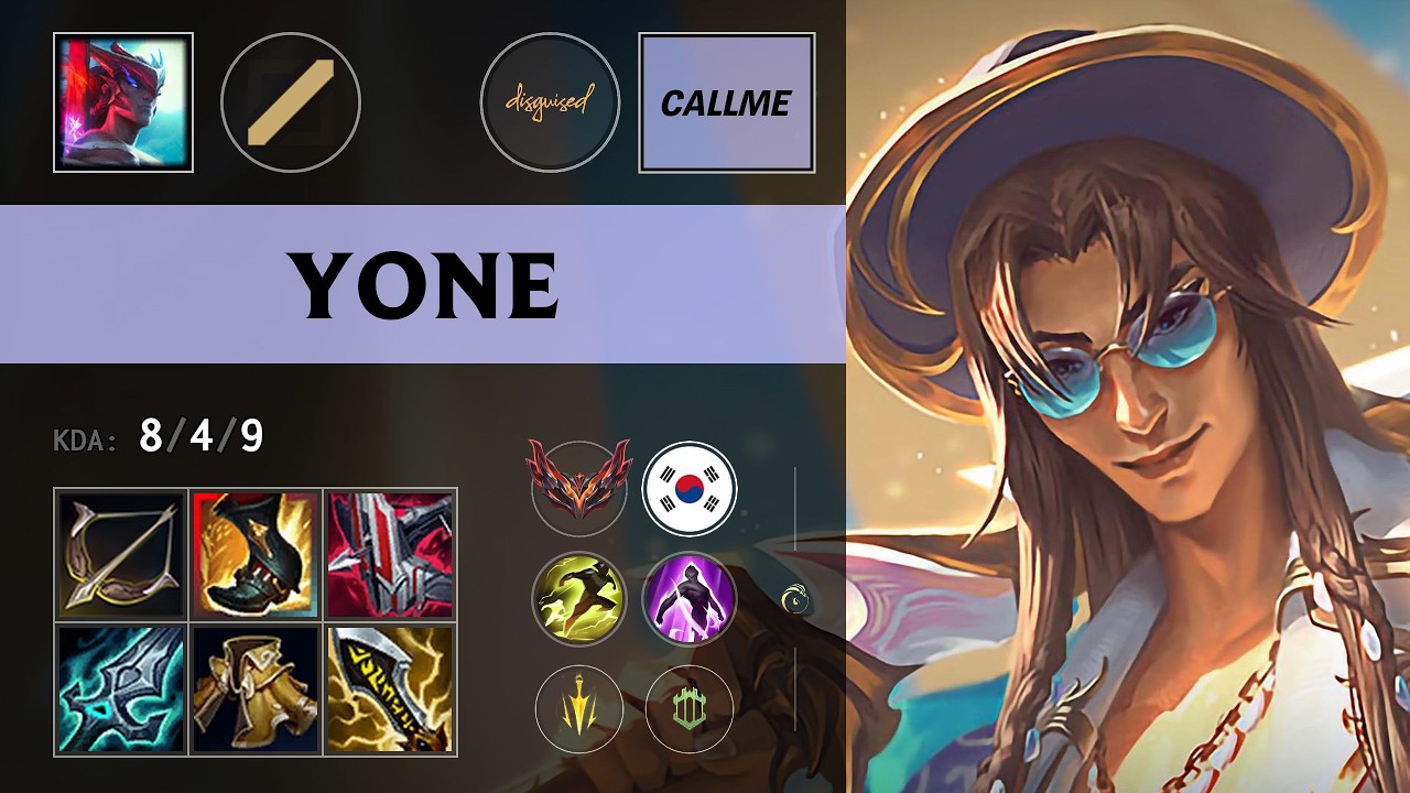 (DSG Callme) Yone Mid vs Locke - KR Grandmaster Patch 26.13