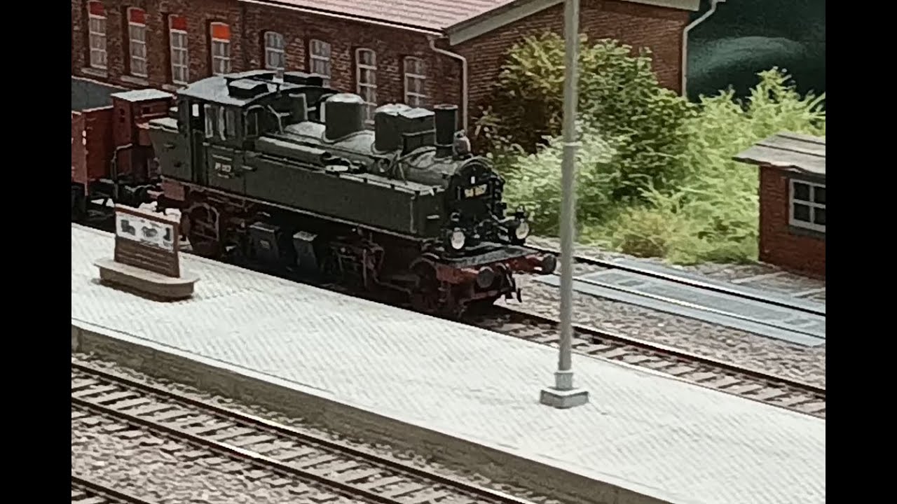 FREMO H0, Epoche II, Grosspösna Teil 5 BR 98,71 und CSD