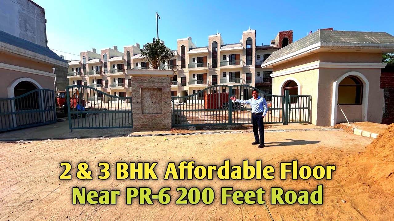 2 & 3 BHK Most Affordable Floors in Sector 117 Mohali | Near Airport Road