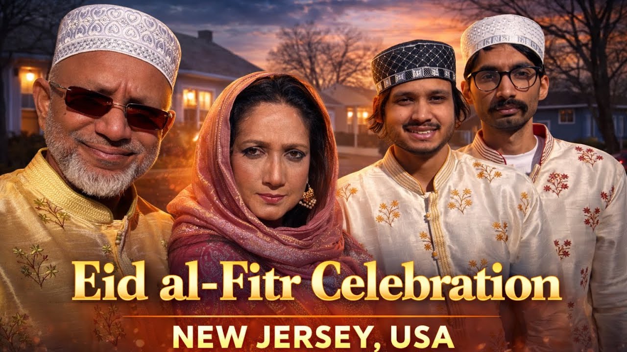 আমেরিকায় রোজার ঈদ || Eid al-Fitr 2026, New Jersey, USA Vlog