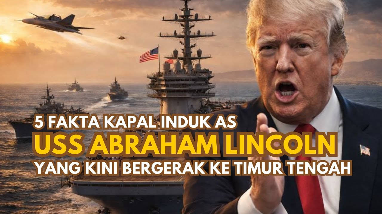 5 Fakta Kapal Induk AS USS Abraham Lincoln yang Kini Bergerak ke Timur Tengah