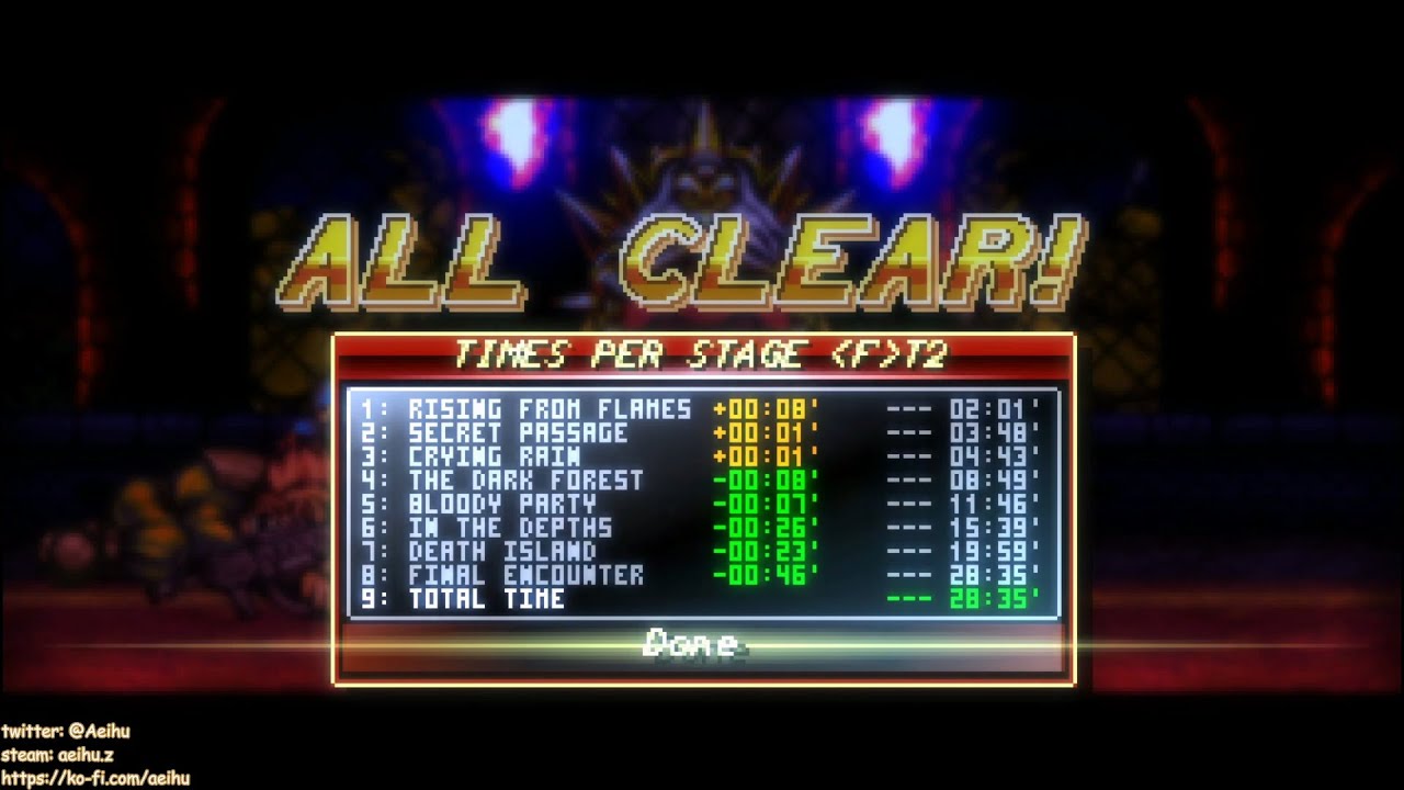 [某A][Speedrun]Fight'N Rage - F. Norris - 28:35.41(IGT) - Unfair - Turbo Speed