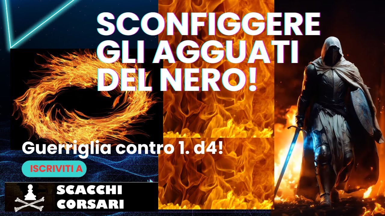 Repertorio del Bianco con 1 d4 parte prima. BATTERE GLI ALFIERI E I CAVALLI DELLE TENEBRE
