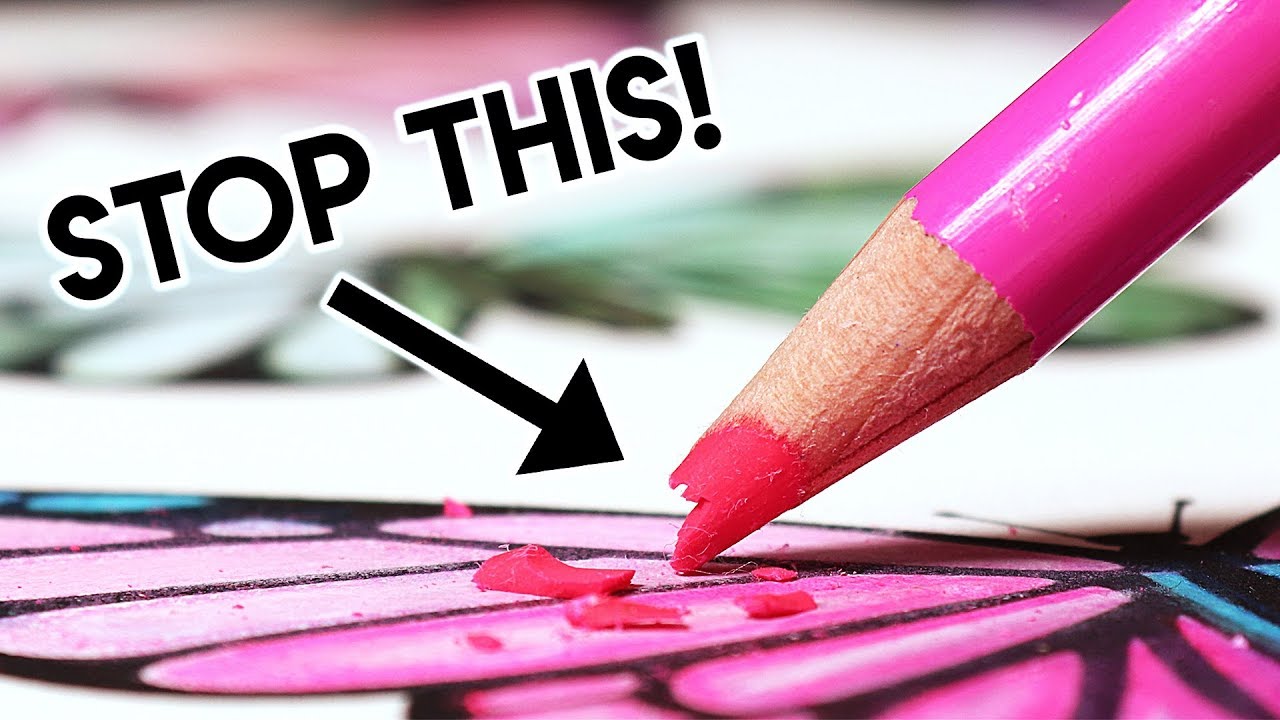 BIGGEST MISTAKES FOR BLENDING COLORED PENCILS