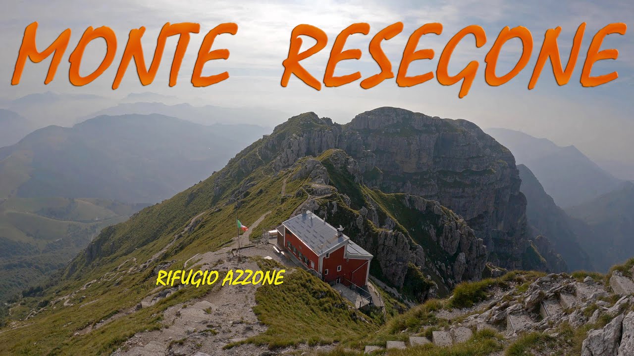 MONTE RESEGONE e RIFUGIO AZZONI da Fuipiano in Valle Imagna. Escursione agosto 2024. Video 4K