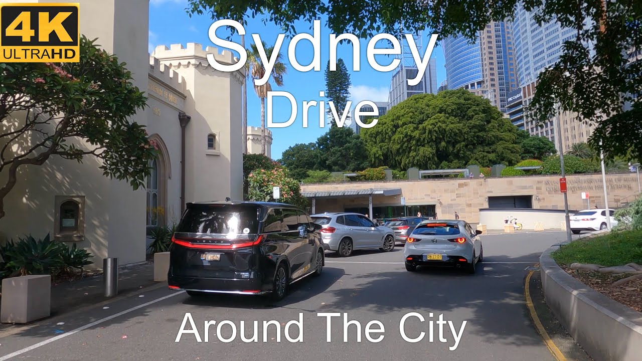 Driving Around The City | Sydney Australia | 4K UHD 