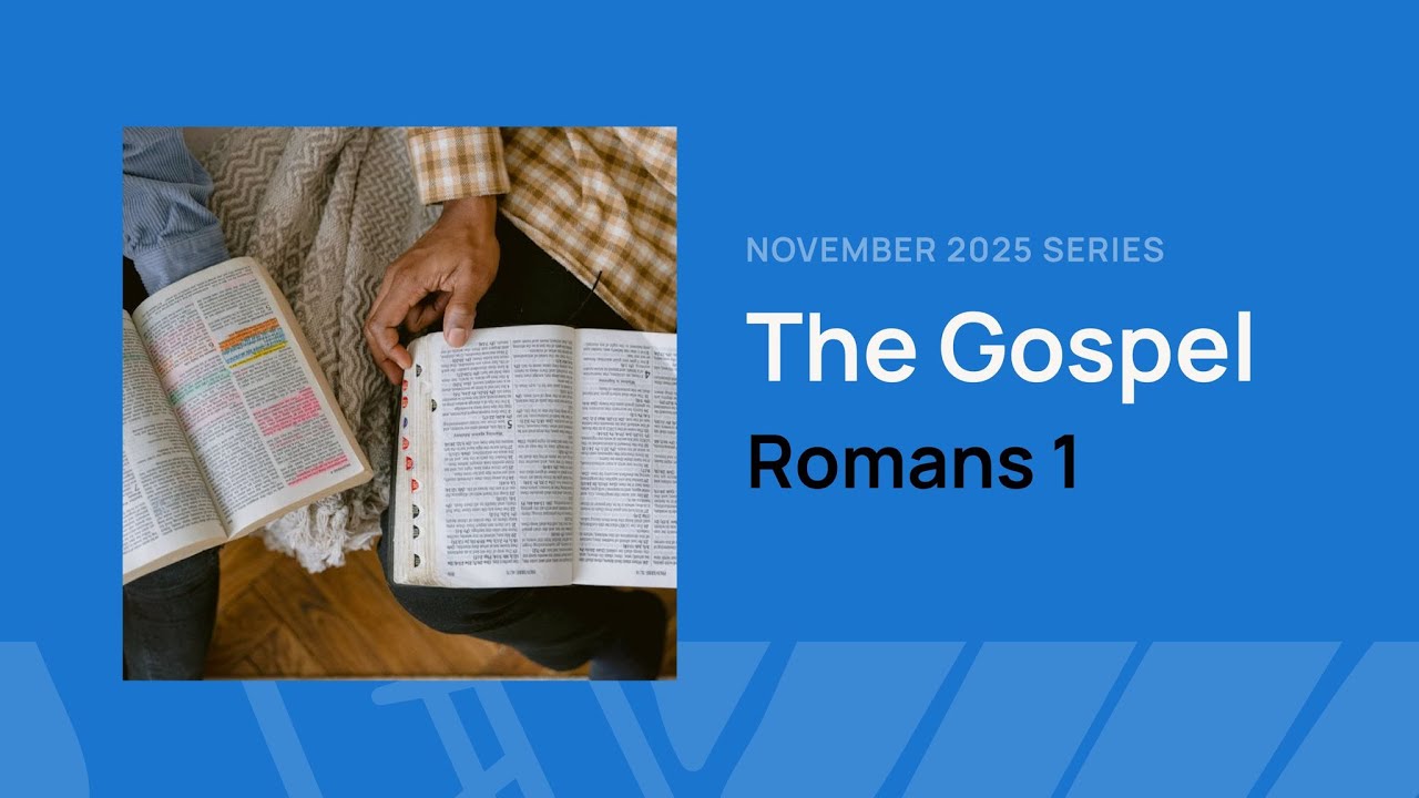 Sunday 2nd November 2025 - Romans 1:1-6 The Gospel. A Calling