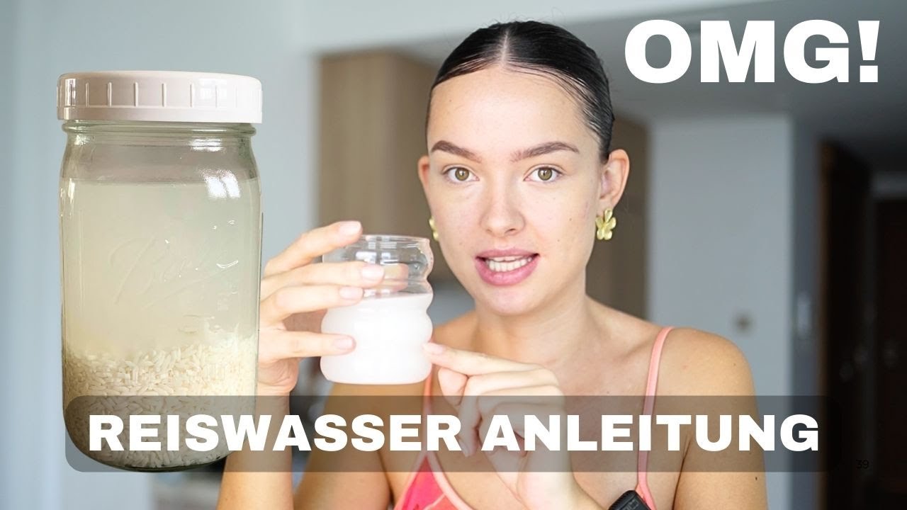 Reiswasser f&uuml;r EXTREMEN HAARWACHSTUM & GLASS SKIN