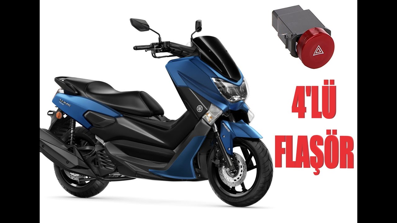 NMAX EN KOLAY 4 LÜ FLAŞÖR BAĞLANTISI  ORİJİNAL SOKET  KESİM YOK