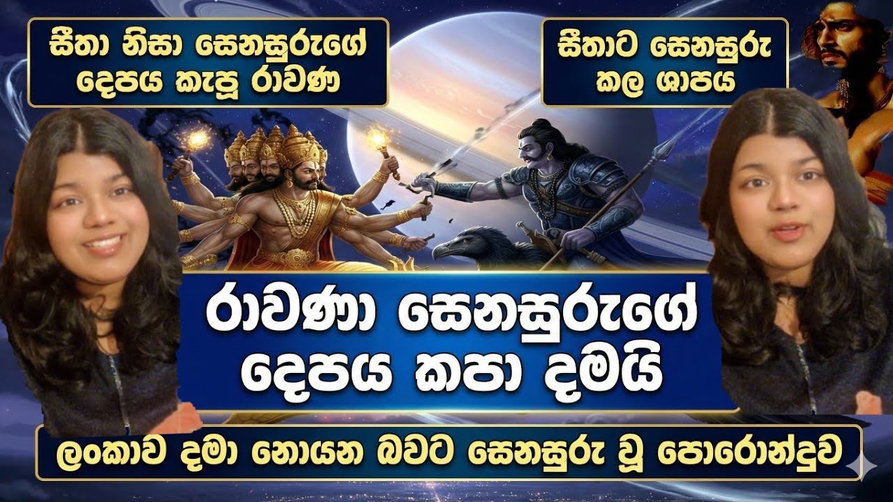 සීතා යනු රාවණගේම දියණියයි |සීතාට සෙනසුරු කල ශාපය |රාවණා සෙනසුරුගේ දෙපය කපා දමයි #sinhala #fyp #viral