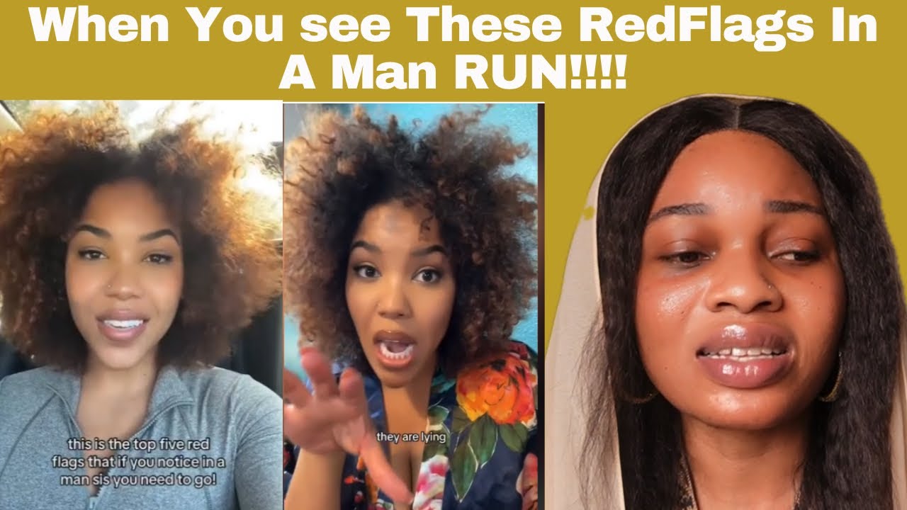 When You See These Red Flags In A Man L, Ladies RUN