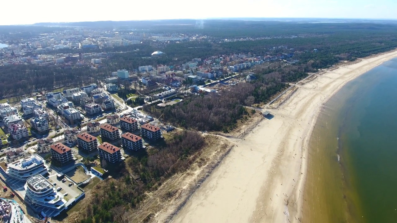 DJI Phantom 4 Świnoujście 4K Plaża part.1