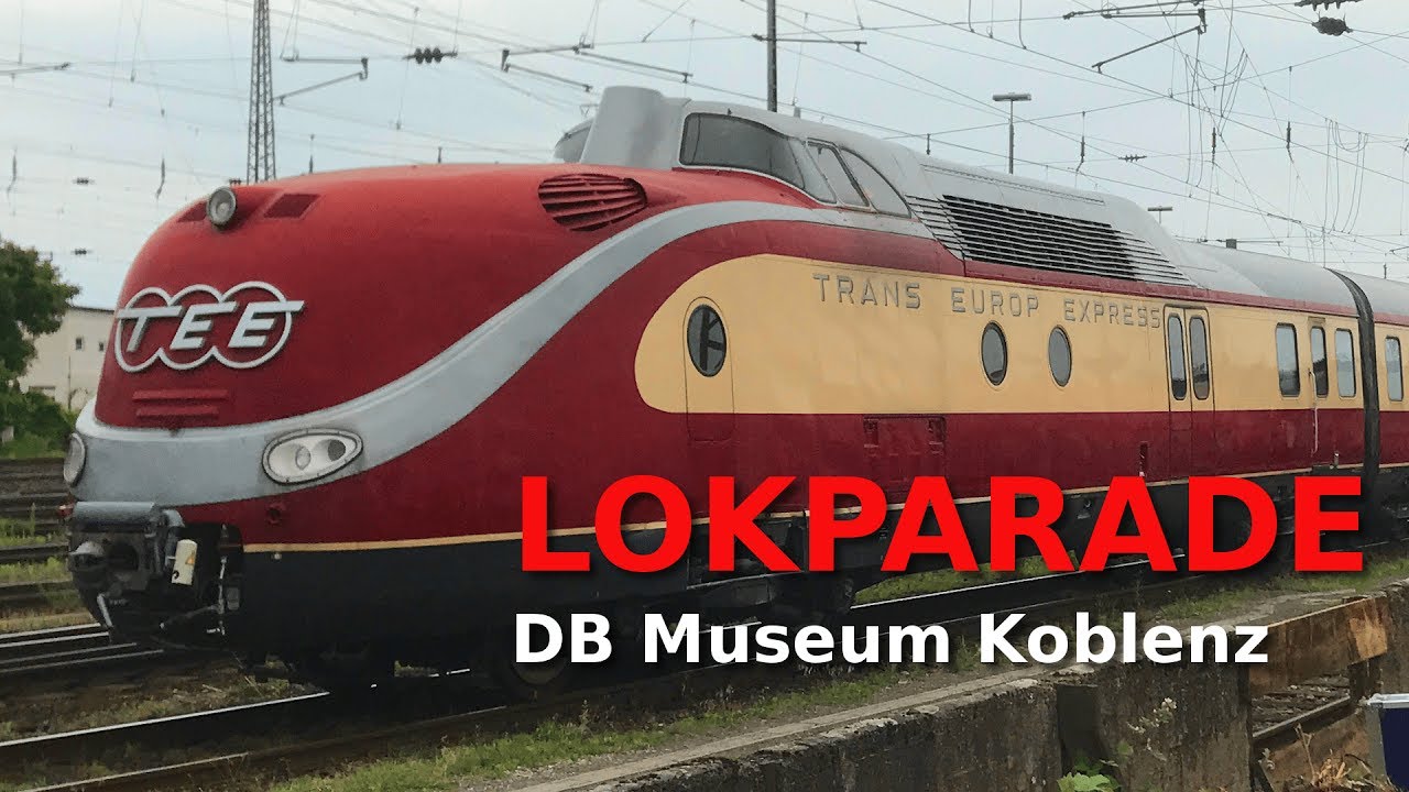 LOKPARADE u.a. TEE/VT 11.5, 103 113 - DB Museum Koblenz 2017