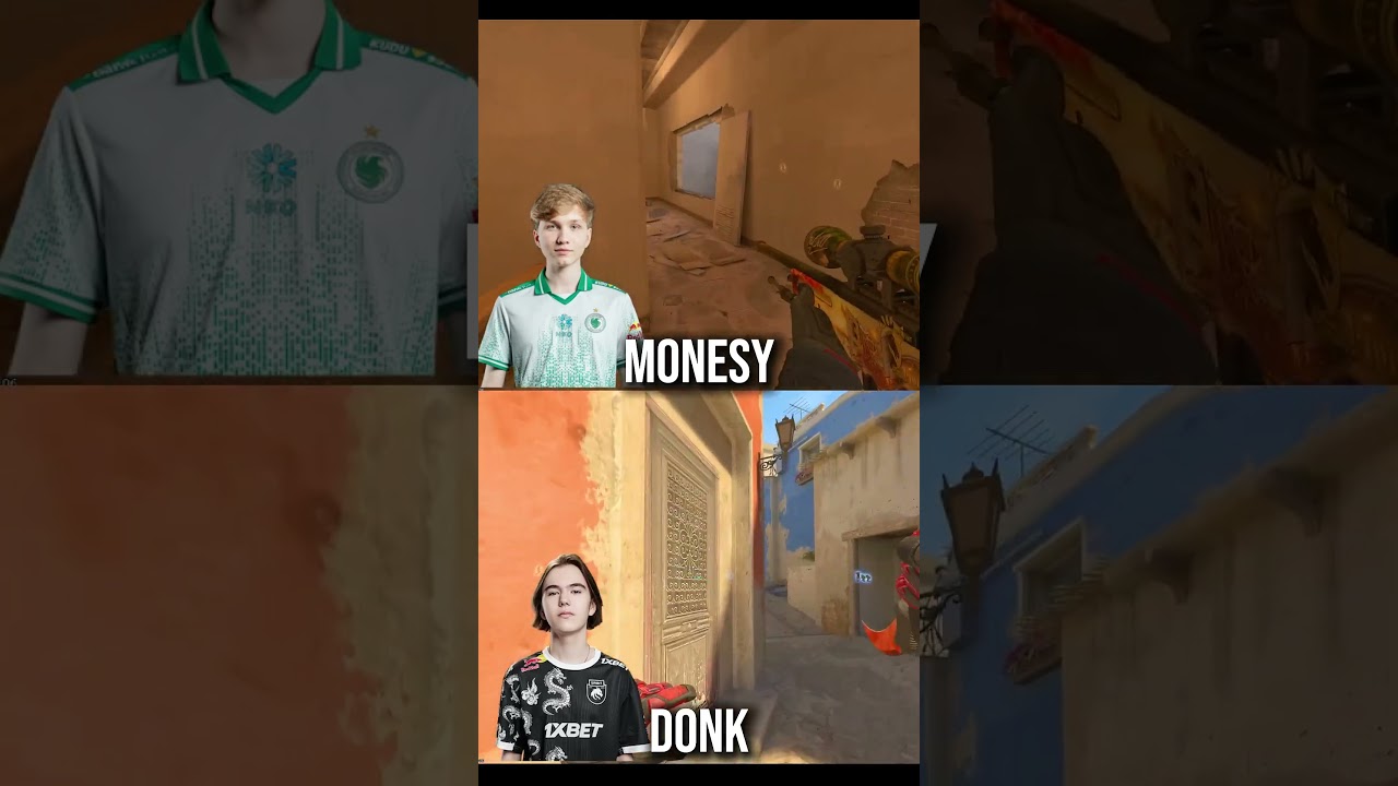 Donk vs Monesy....#couterstrike #cs2moments #cs2memes #cs2 #cs2funny