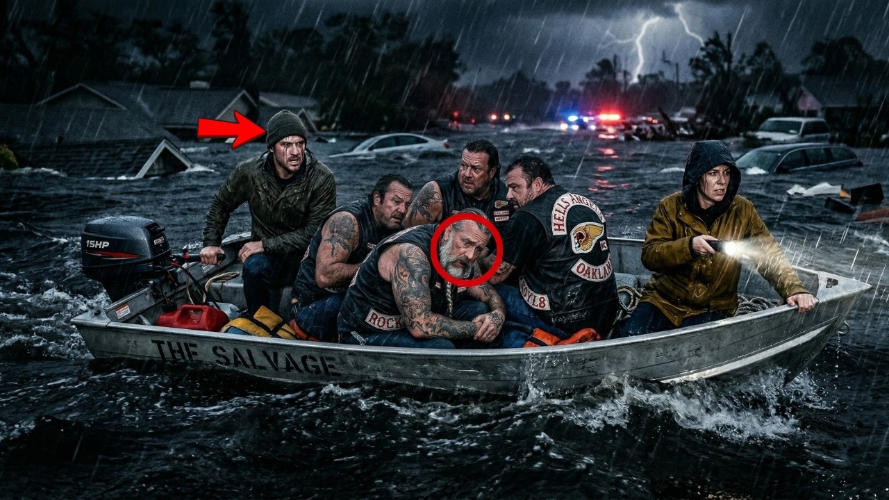 Brave Couple Saves 12 Hells Angels From Deadly Flood— What the Bikers Did Next Was Unbelievable