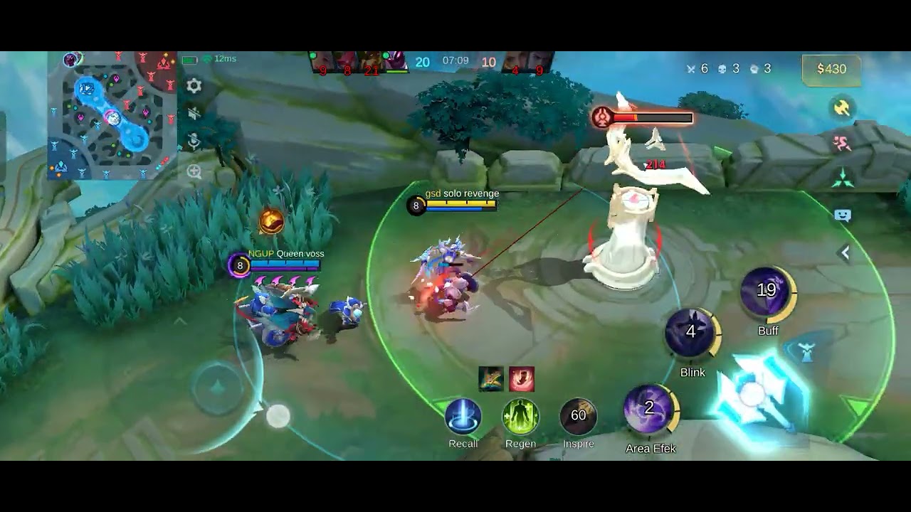 #MLBB , semoga jadi top Karrie 