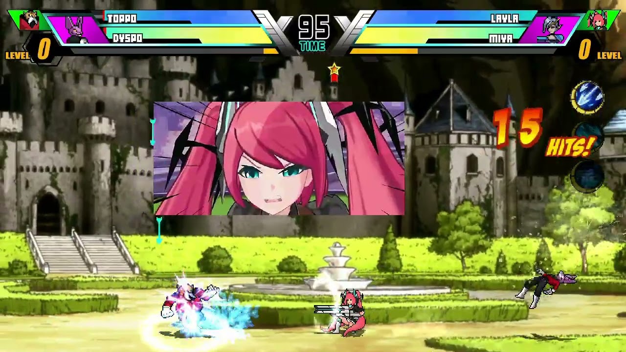 Toppo and Dyspo VS  Miya and Layla