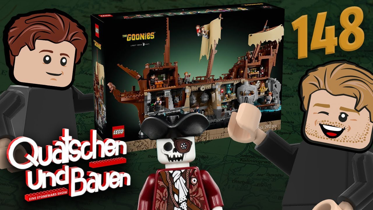 🔴 LEGO Goonies Set bringt die 80er zur&uuml;ck | Quatschen & Bauen 148 LIVE