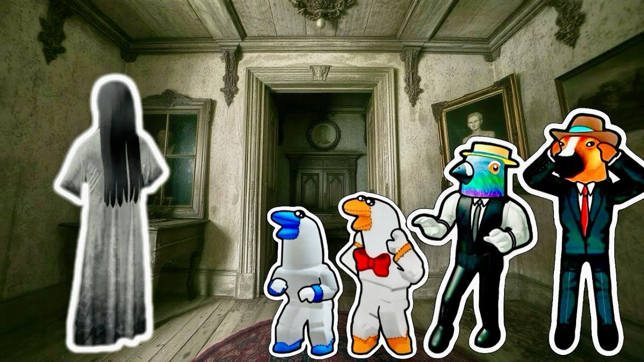 WE WENT GHOST HUNTING IN ROBLOX&hellip;.😱😭