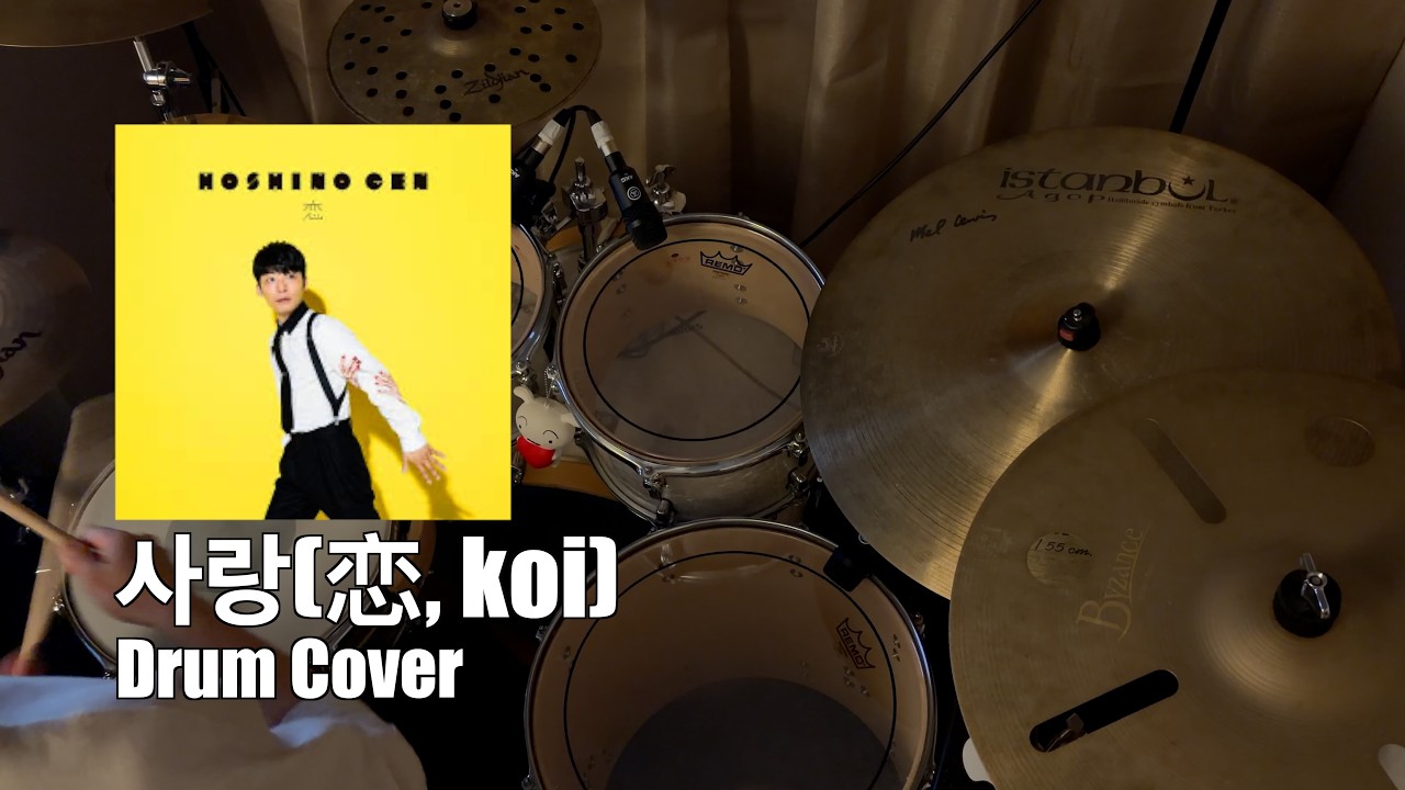 호시노 겐 - 사랑(恋, koi) [도망치는 것은 부끄럽지만 도움이 된다 OST Cover by Midori Drum
