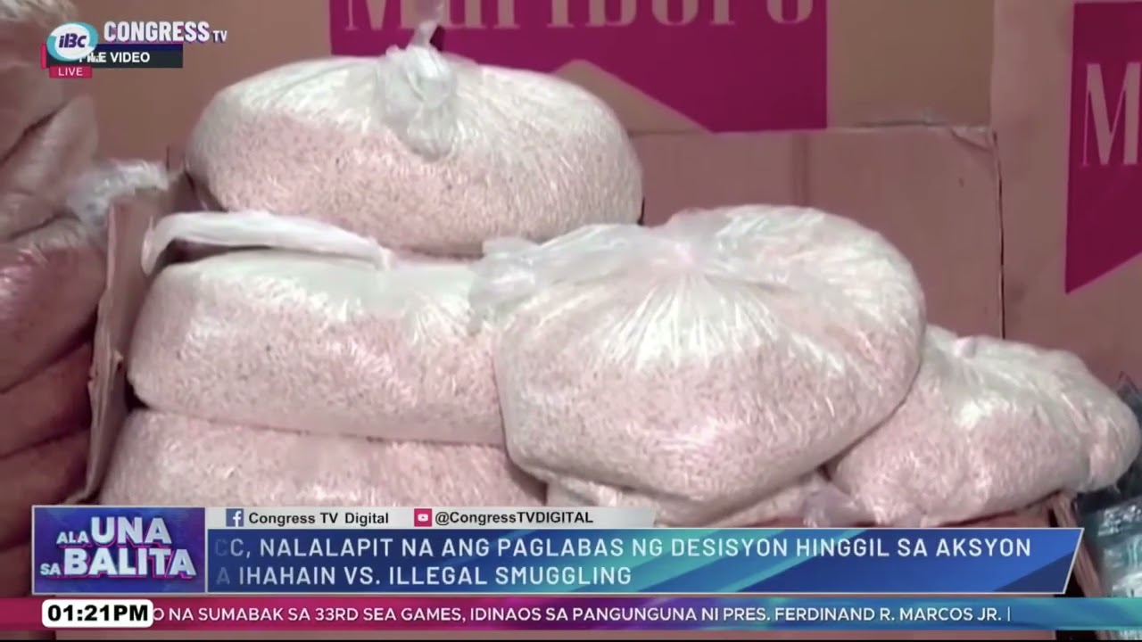 #AlaUNAsaBalita | Pagpuslit ng mga produktong agrikultura, malaking sindikato