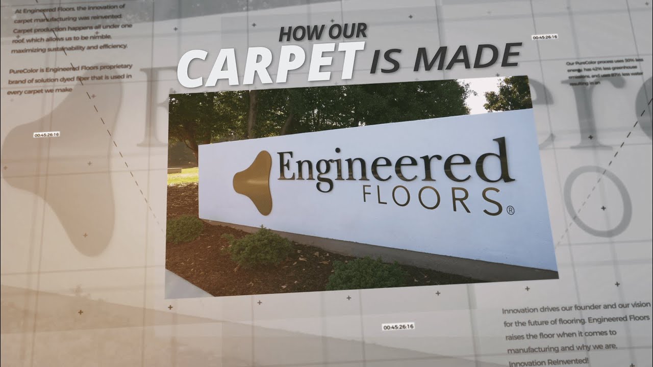 How Carpet Is Made | Engineered Floors