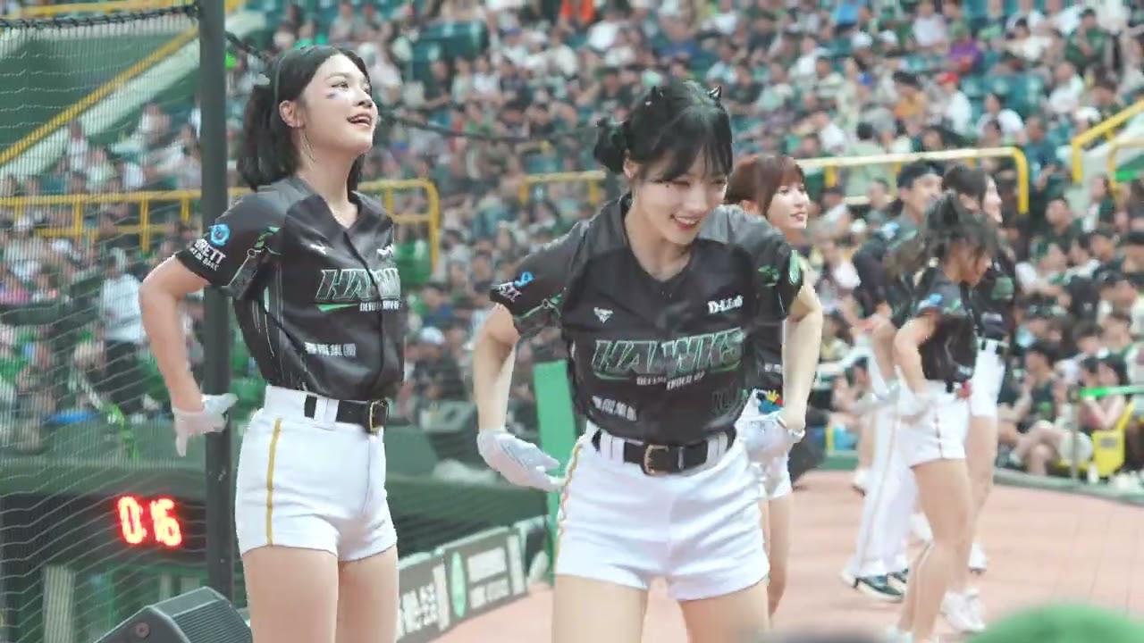 【米妮🦕】應援合輯 Wing Stars 台鋼雄鷹 澄清湖棒球場 2025.08.31