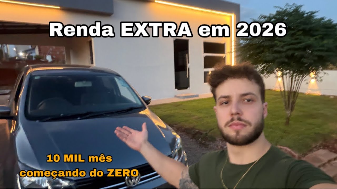 O que eu faria para ganhar DINHEIRO em 2026 💰😱
