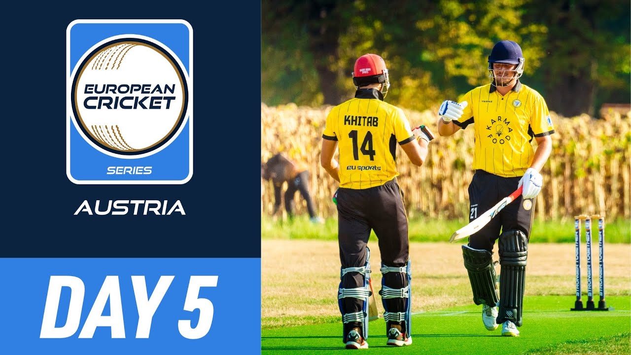 🔴 ECS Austria, 2024 | Day 5 | 30 Aug 2024 | T10 Live Cricket | European Cricket