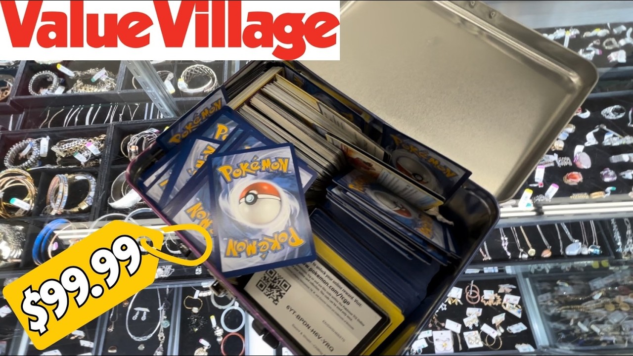 Pokemon Card Thrift Shopping - Worth It?