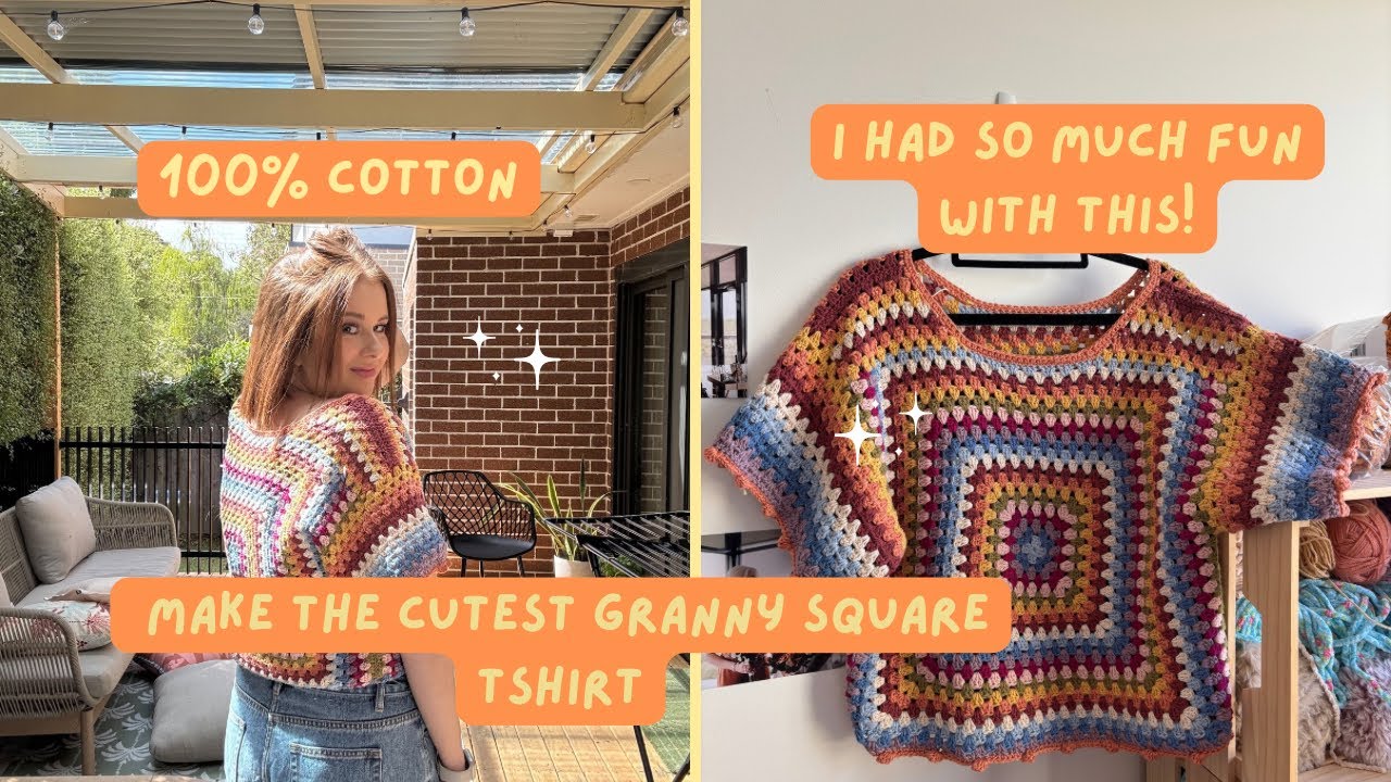 Should you Make A Crochet T-Shirt? ✨🌈