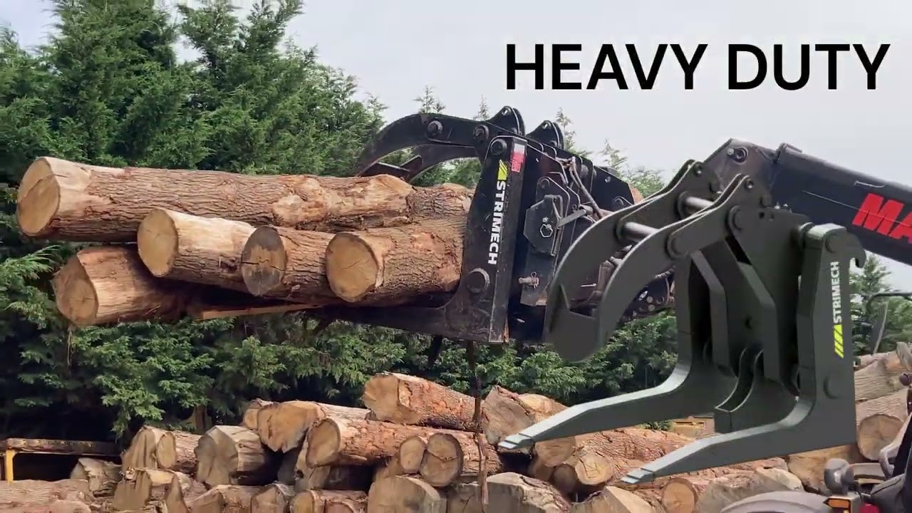 Strimech Log Grab Range