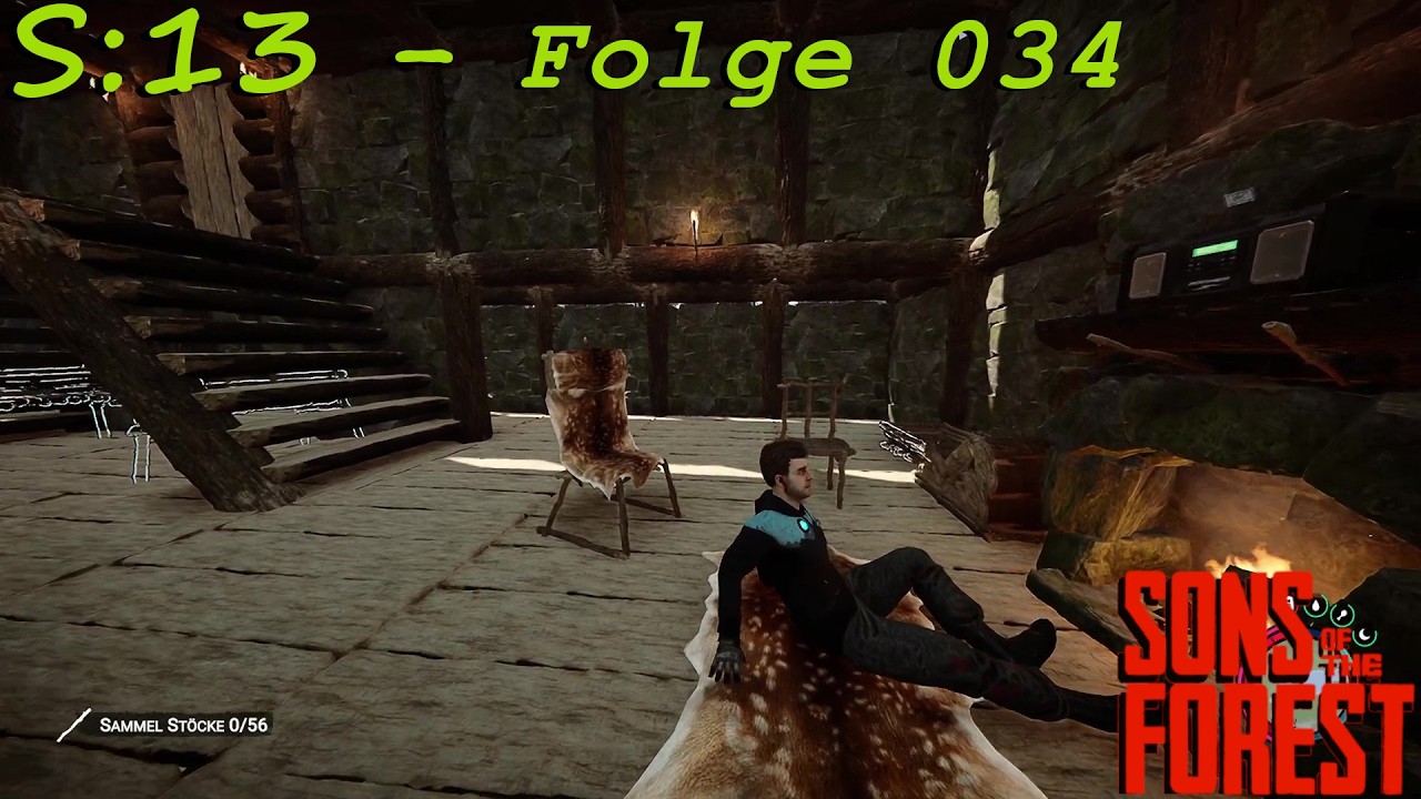 Wir machen es uns mal gemütlich🛏️Da schauen sogar die Nachbarn rein | S13-F034 | Sons of the Forest