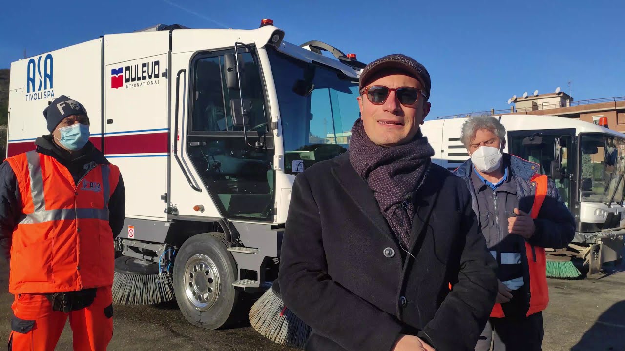 Una nuova spazzatrice per Tivoli