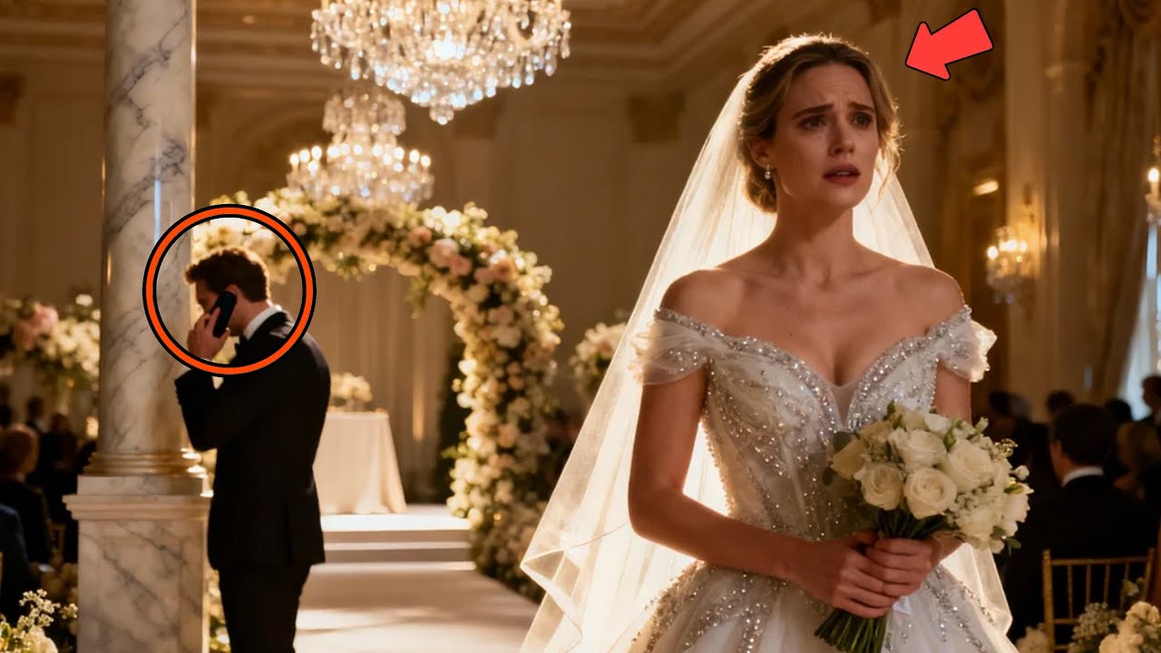 She Overheard the Billionaire’s Call to His Mistress — Her Next Move Shocked the Wedding