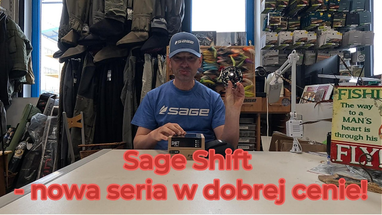 Kołowrotki muchowe Sage Shift i Shift LT - dożywotnia gwarancja!