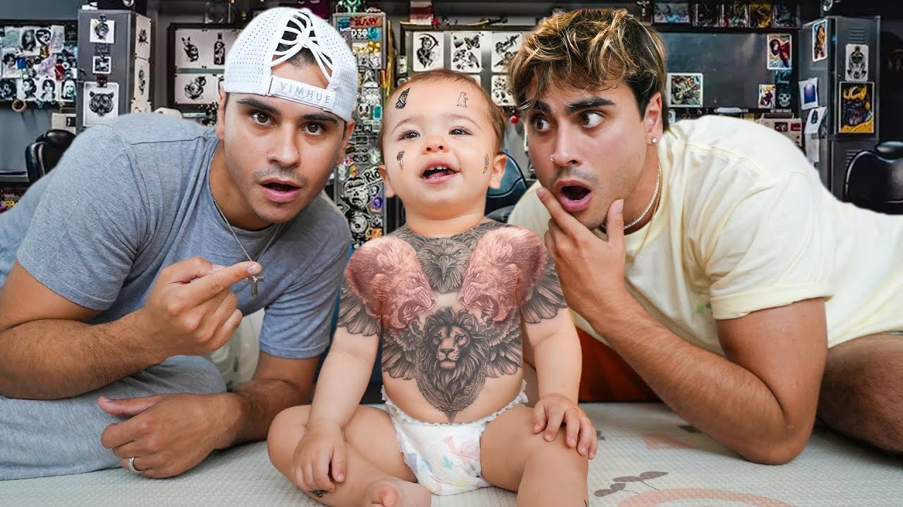 Our Baby’s First TATTOOS!