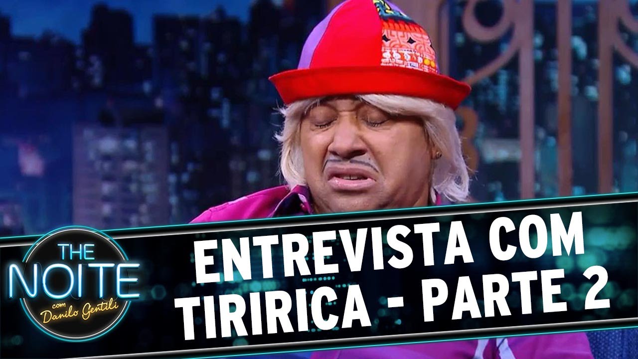The Noite (30/06/16) - Entrevista com Tiririca - Parte 2