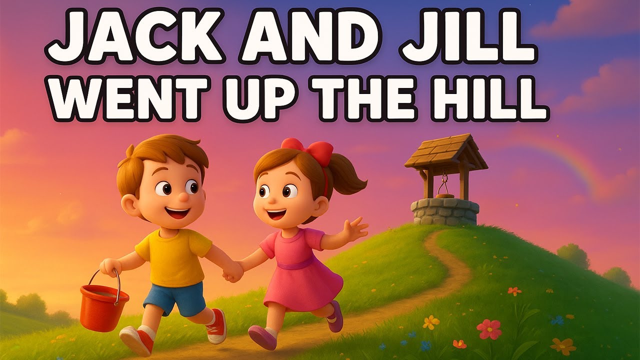 Jack and Jill Went Up the Hill | 3D Nursery Rhyme for Kids | ANIMEXIC