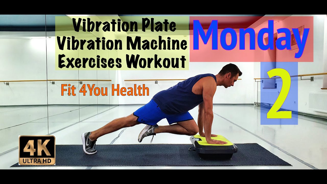 2 Monday & Vibration Plate, Vibration Machine Exercises Workout