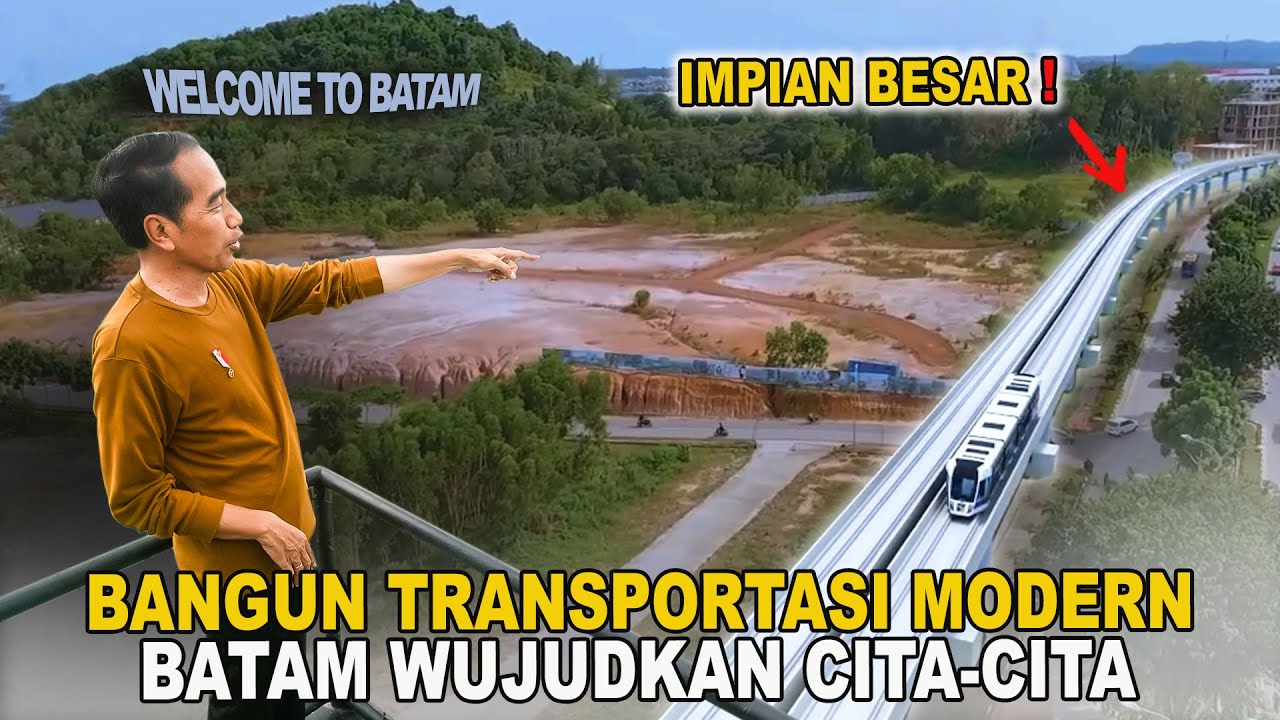 SERIUS BENERAN❗SEBAGAI KOTA BARU & BERKEMBANG PESAT, TRANSPORTASI MODERN DIBATAM BAKAL TERWUJUD🔥😱
