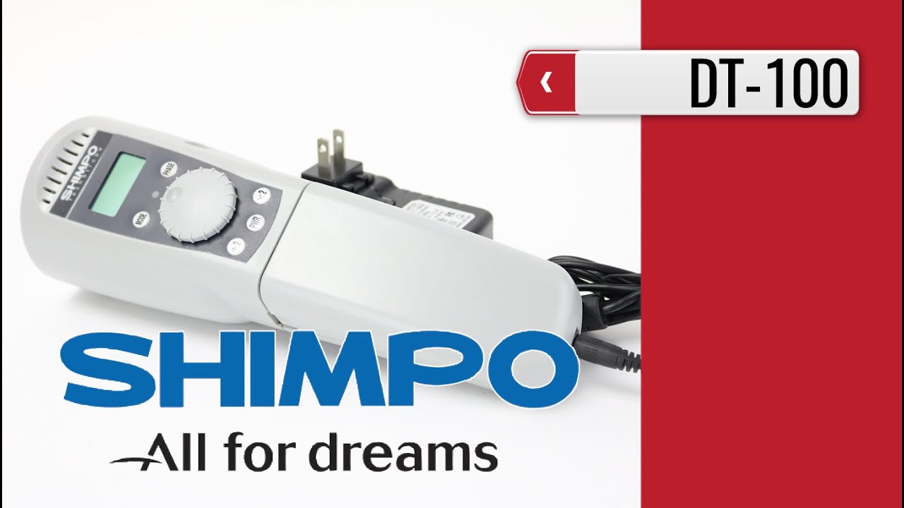 SHIMPO DT-900 - Hand-held Stroboscope (product video presentation)