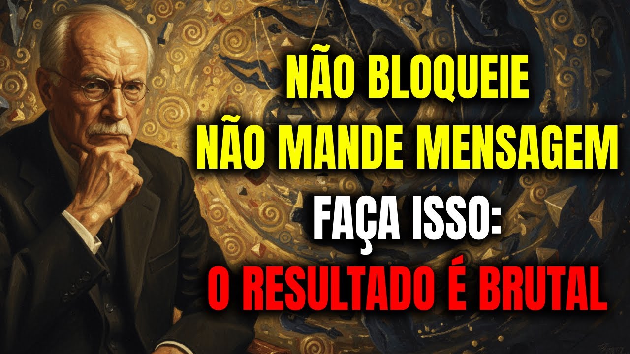 COMO LIDAR COM QUEM TE QUEBROU: a estratégia silenciosa que faz eles desmoronarem | Carl Jung